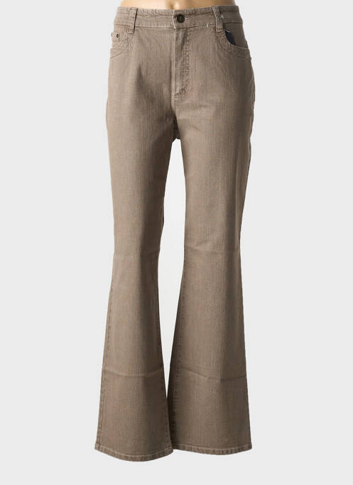 Blugi cu croială dreaptă maro ANNA MONTANA femeie