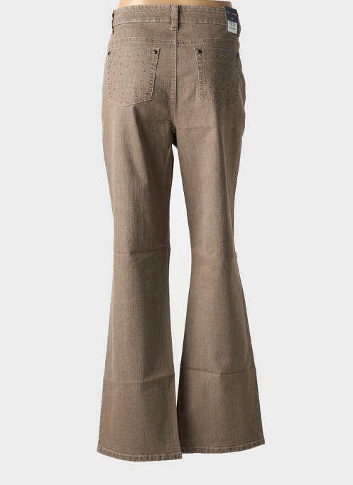 Blugi cu croială dreaptă maro ANNA MONTANA femeie