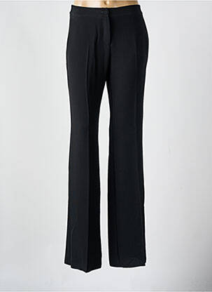 Pantalon drept țesătură crep mărime normală negru PENNYBLACK femeie
