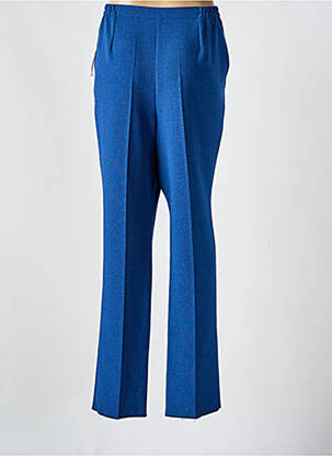 Pantalon drept elasticitate mărime normală albastru GEVANA femeie