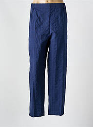 Pantalon drept elasticitate mărime normală albastru GEVANA femme