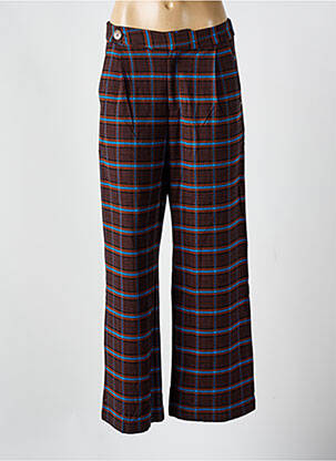 Pantalon drept maro SURKANA femeie