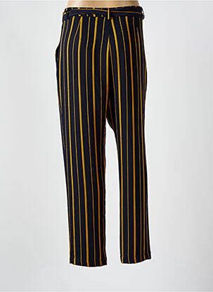 Pantalon drept țesătură poplin mărime normală albastru LA FEE MARABOUTEE femeie