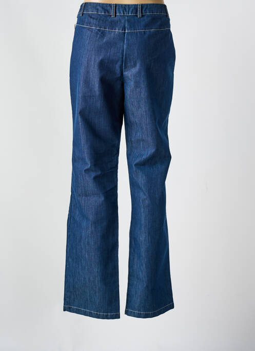 Blugi cu croială dreaptă albastru BLEU DE SYM femeie