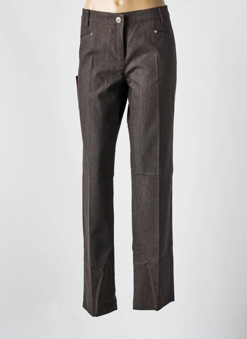 Pantalon drept maro ANDAMIO femeie