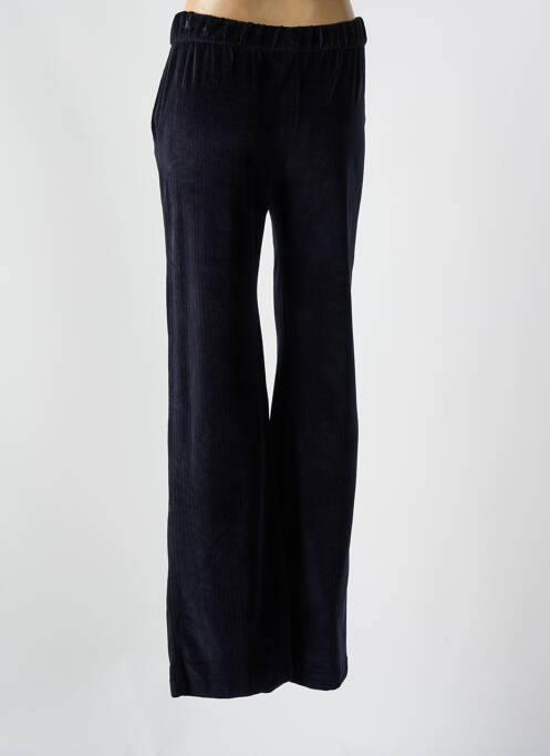 Pantalon drept albastru MAJESTIC FILATURES femeie