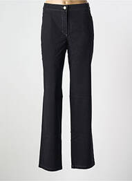 Pantalon slim elasticitate mărime normală negru ZAFFIRI femme
