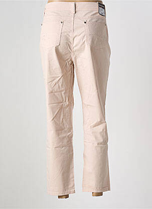 Pantalon 7/8 țesătură poplin mărime normală roz ANNA MONTANA femeie