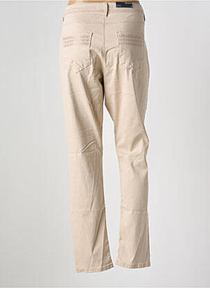 Pantalon slim țesătură poplin mărime normală bej BETTY BARCLAY femeie