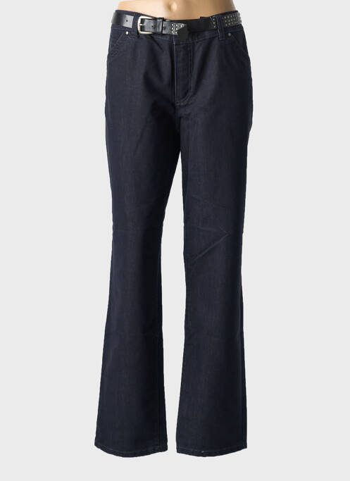 Blugi cu croială slim albastru ANNA MONTANA femeie