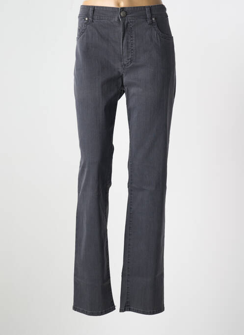 Blugi cu croială slim gri ANNA MONTANA femeie