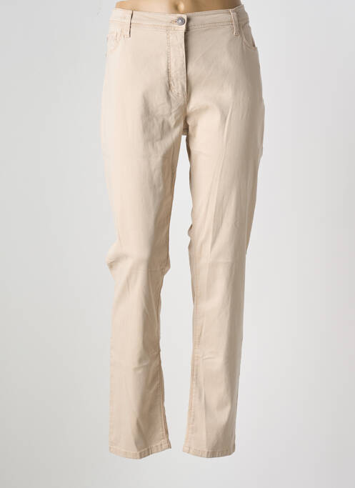 Pantalon slim bej BETTY BARCLAY femeie
