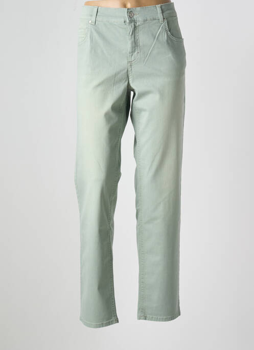 Blugi cu croială slim verde deschis ANGELS femeie