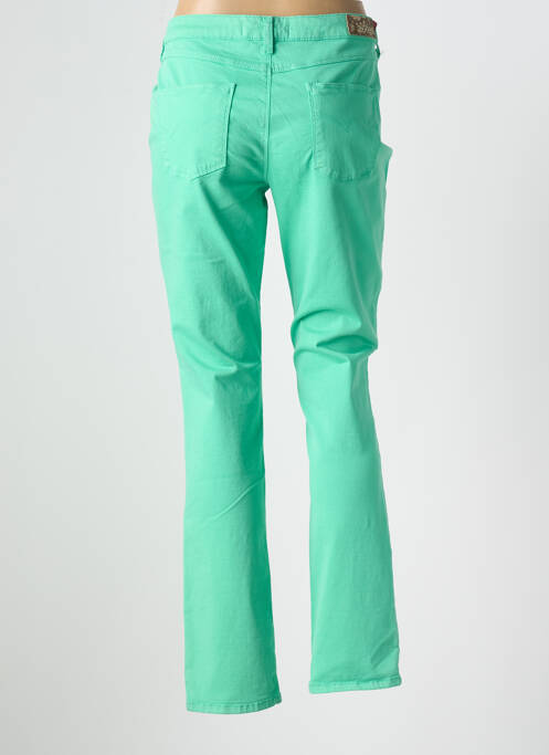 Pantalon slim verde KANOPE femeie