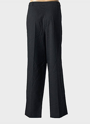 Pantalon drept țesătură crep mărime normală negru GELCO femeie