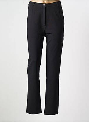 Pantalon slim elasticitate mărime normală negru GEVANA femeie