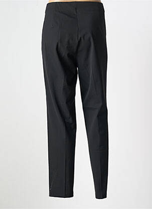 Pantalon slim talie elastică talie înaltă negru ZRS TIMELESS femeie