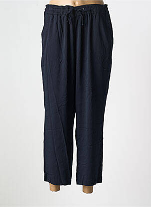 Pantalon 7/8 țesătură poplin mărime normală albastru GERRY WEBER femeie