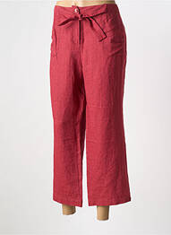 Pantalon 7/8 talie cu cleme mărime normală roșu CAROLINE ROHMER femme