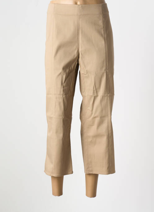 Pantalon trei sferturi bej PERSONA femeie