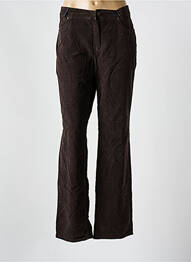 Pantalon drept elasticitate mărime normală maro LIMITED EDITION femme