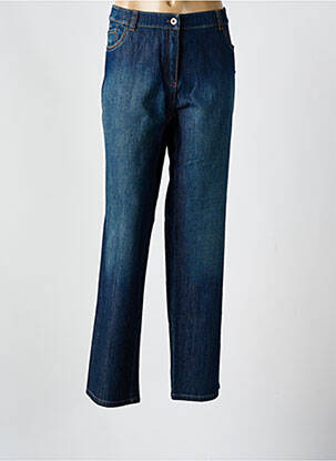 Blugi cu croială slim albastru HUCKE WOMAN femeie