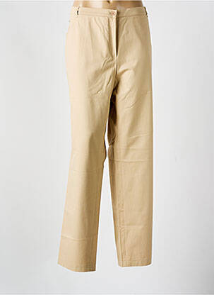 Blugi cu croială slim bej BASLER femeie