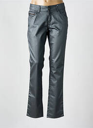 Pantalon slim țesătură acoperită mărime normală gri KANOPE femme
