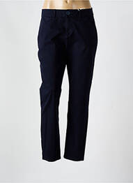 Pantalon chino țesătură poplin mărime normală albastru S.OLIVER femme