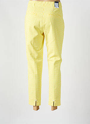 Jegging țesătură poplin galben ATELIER GARDEUR femeie