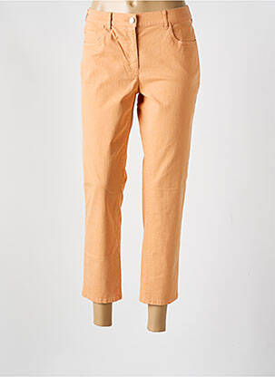 Blugi cu croială slim portocaliu ZERRES femeie