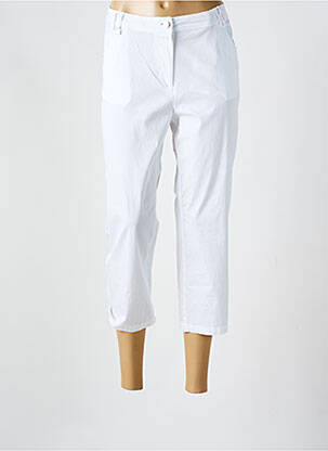 Pantalon trei sferturi alb AGATHE & LOUISE femeie