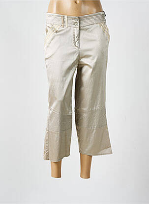 Pantalon trei sferturi bej MY WAY femeie