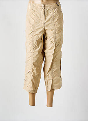 Pantalon trei sferturi bej STEHMANN femeie