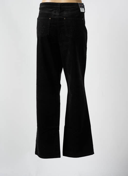 Pantalon drept negru ANNA MONTANA femeie