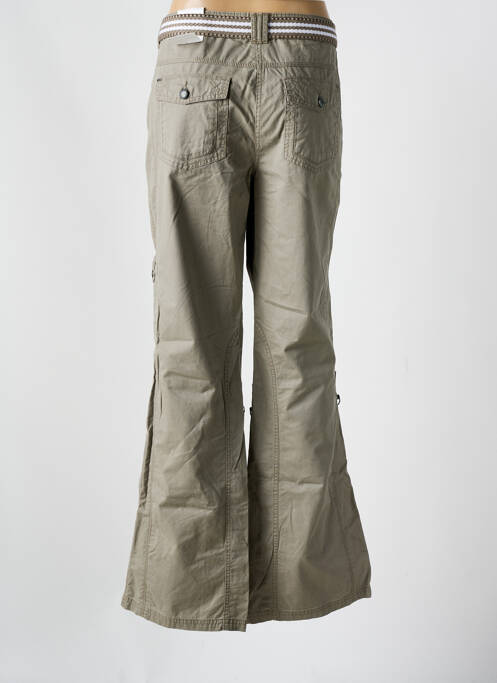 Pantalon evazat bej CECIL femeie