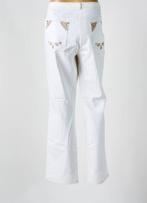 Blugi cu croială slim alb PAUPORTÉ femeie