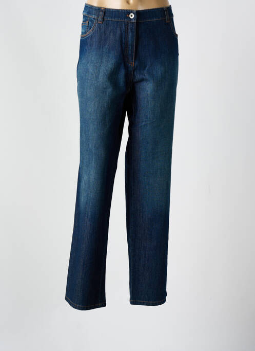 Blugi cu croială slim albastru HUCKE WOMAN femeie