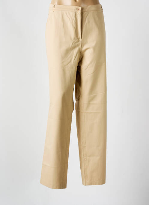 Blugi cu croială slim bej BASLER femeie