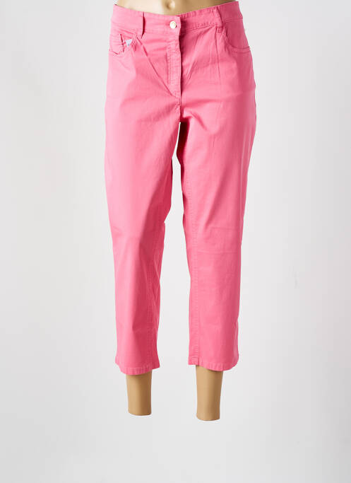 Pantalon trei sferturi roz ZERRES femeie