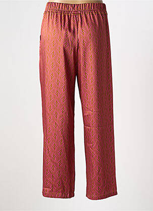 Pantalon drept talie elastică portocaliu MARELLA femeie