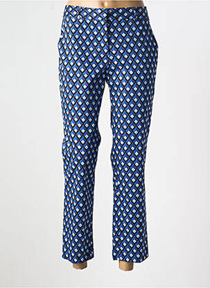 Pantalon 7/8 țesătură poplin mărime normală albastru GERARD DAREL femeie