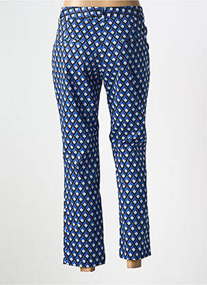 Pantalon 7/8 țesătură poplin mărime normală albastru GERARD DAREL femeie