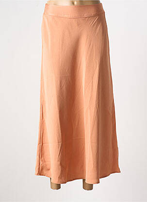 Fustă lungă portocaliu ANGE femeie