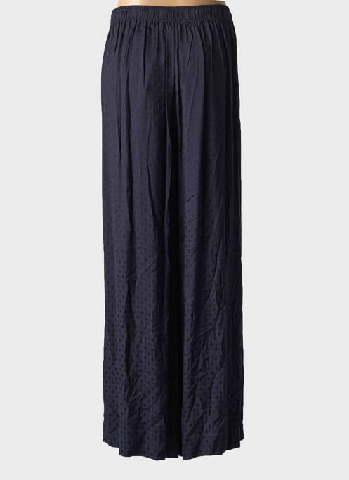 Pantalon larg albastru IDANO femeie