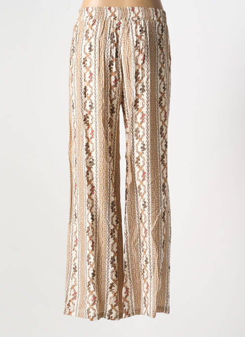 Pantalon drept bej CHOKLATE femeie