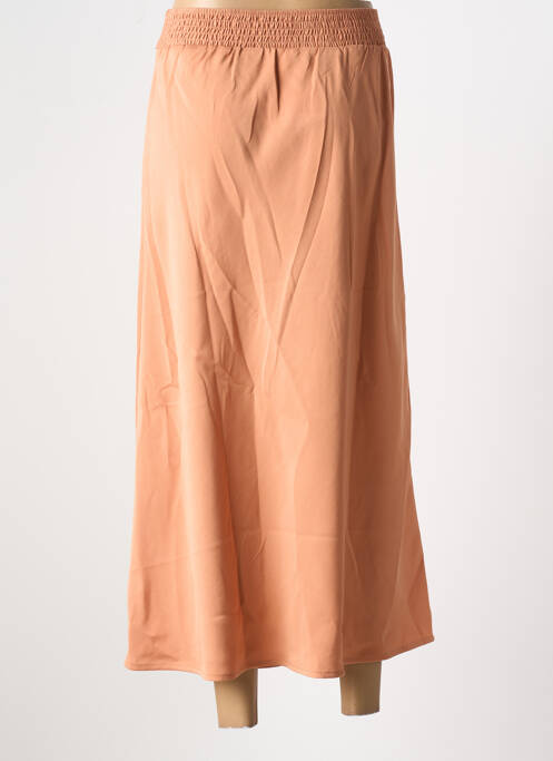 Fustă lungă portocaliu ANGE femeie