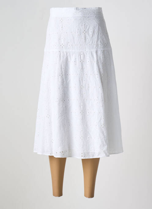 Fustă midi alb MARELLA femeie