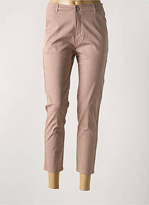 Pantalon 7/8 elasticitate mărime normală bej I.QUING femeie