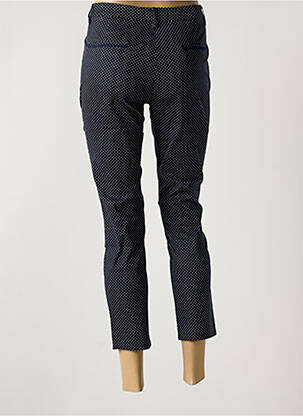 Pantalon 7/8 elasticitate mărime normală albastru I.QUING femeie